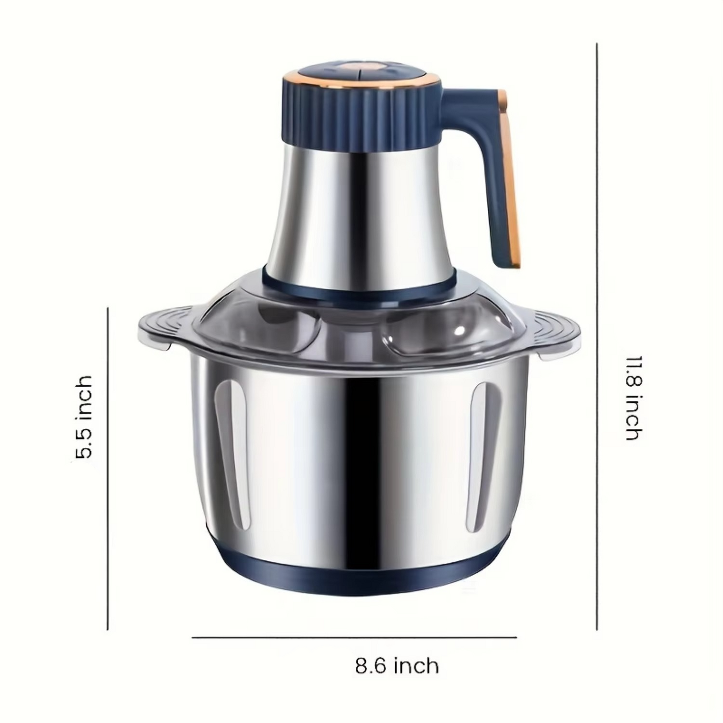 Fast 5-Quart Electric Meat Grinder with Multiple Speeds