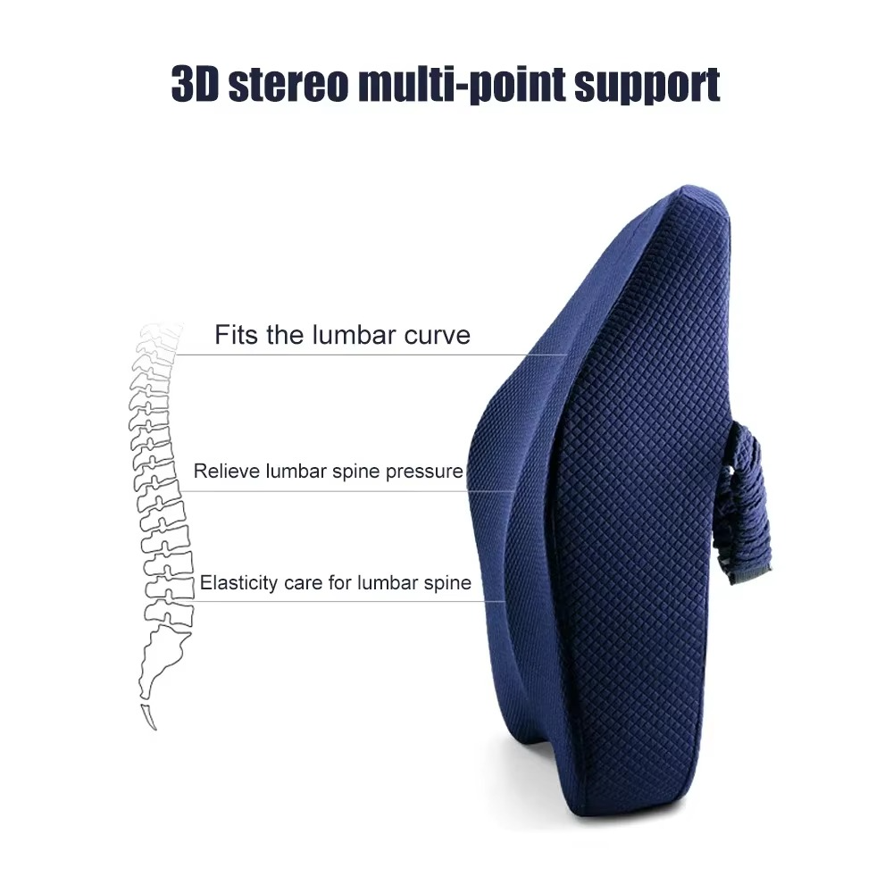 Comfortable Back Support Memory Foam Cushion