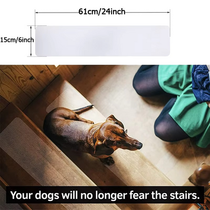 Clear Anti-Slip Floor Tape for Bathrooms and Stairs