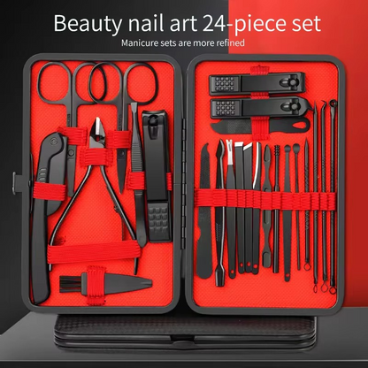 Complete Stainless Steel Nail Care Kit
