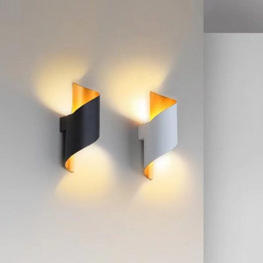 Modern 2-Way LED Outdoor Wall Light - Hehif