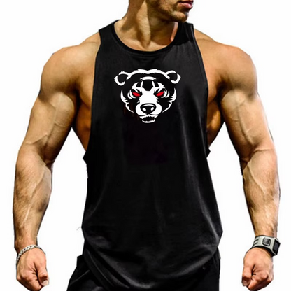 Men's Breathable Gym Vest - Sports Sleeveless Tank Top