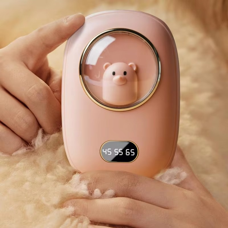 Rechargeable Compact Hand Heater with Long Lasting Battery