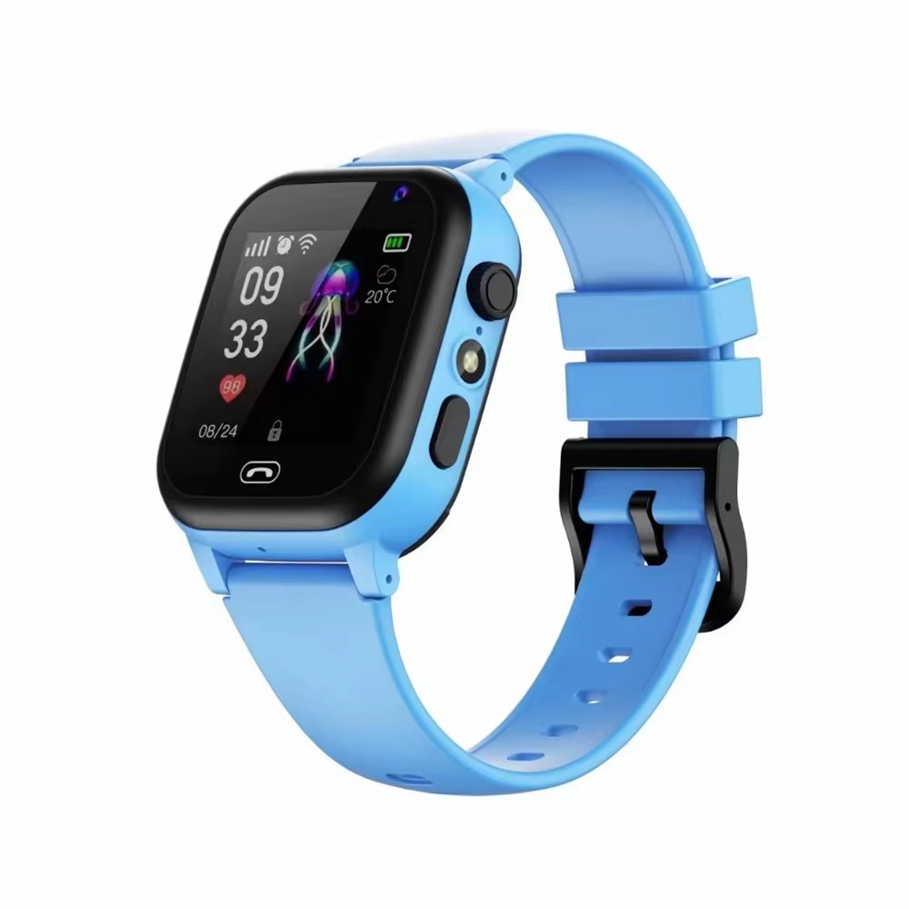 Compact Smart Watch with Bluetooth and Fitness Monitor