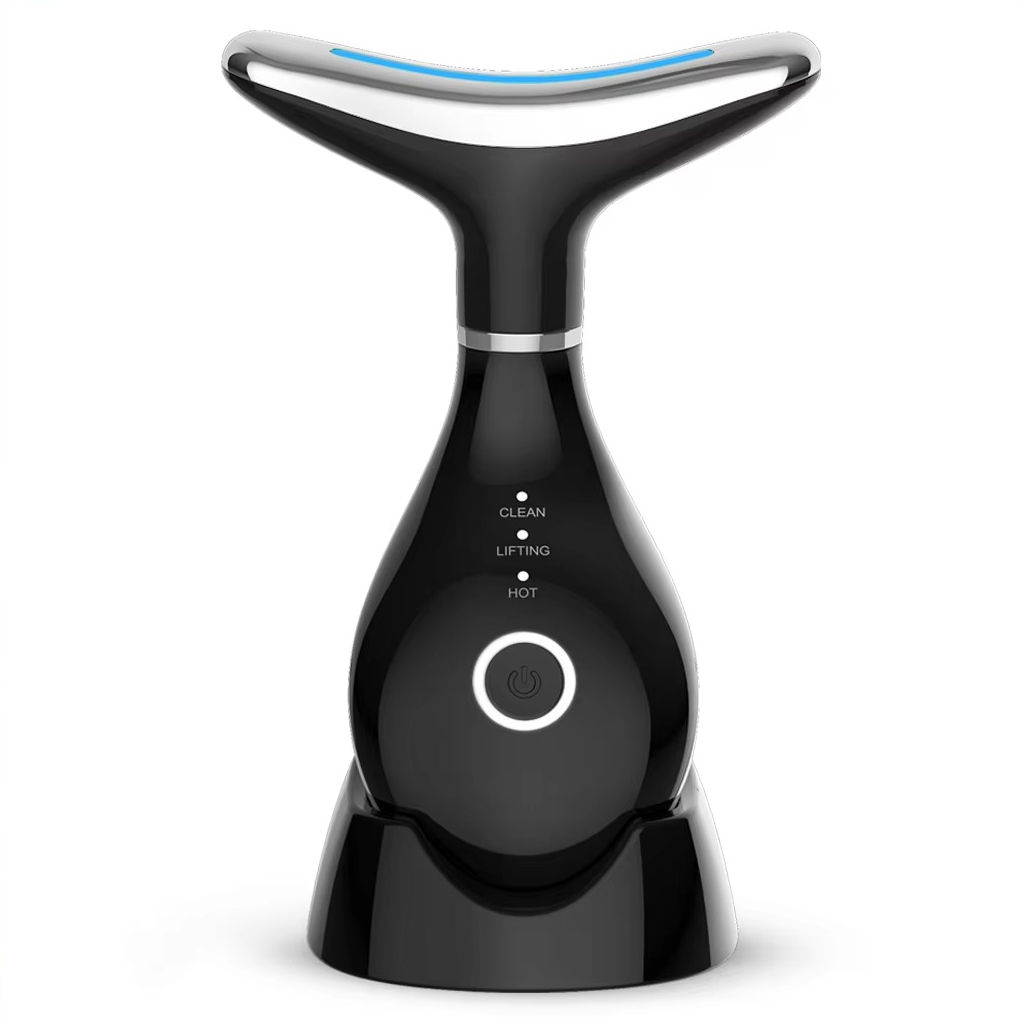 Rejuvenating 3 in 1 LED Face Massager with Red Light