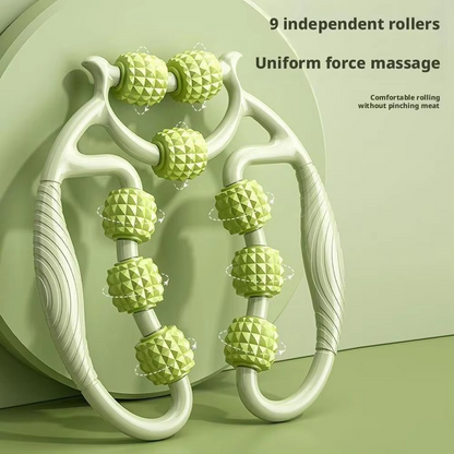 Ergonomic Leg Massager Roller for Sore Muscle Relief