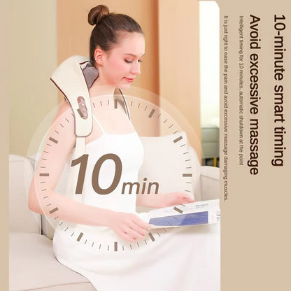 Relaxing Shiatsu Massager for Neck and Shoulder Pain