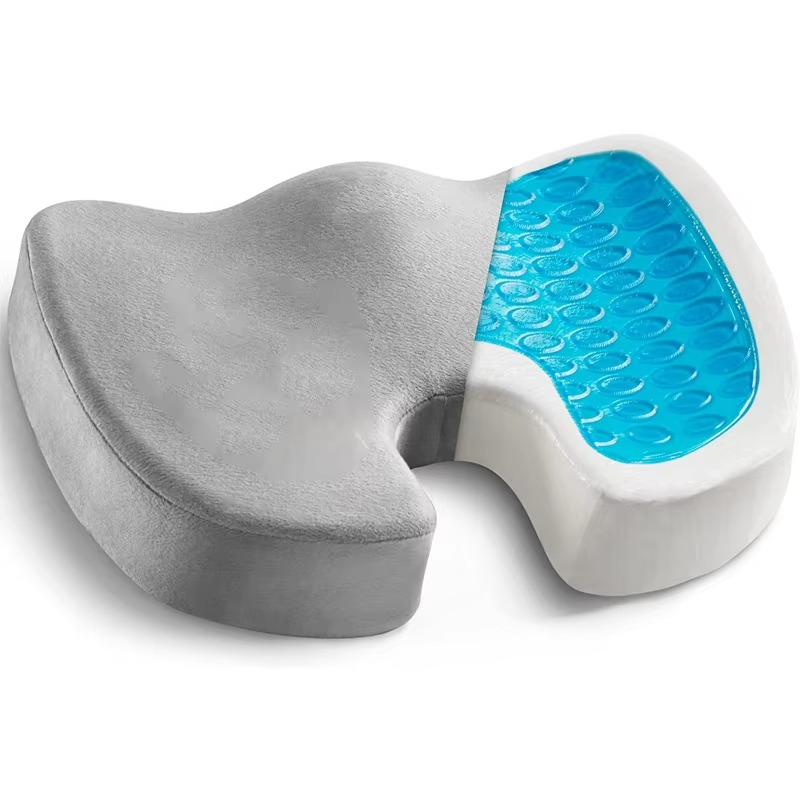 Comfortable Memory Foam Cushion with Grip Bottom