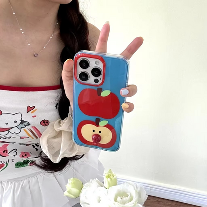 Comical 3D Red Nose Durable Phone Case for iPhone