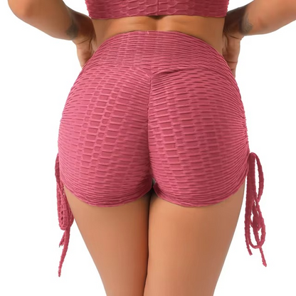 Comfortable Women's Yoga Shorts Elastic Waist Slim Fit