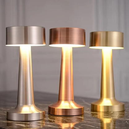 Contemporary USB Table Lamp with Sensor Night Light