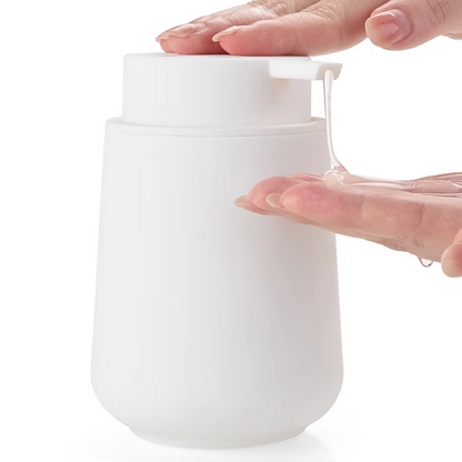 Sleek Black Refillable Hand Soap Bottle 11oz