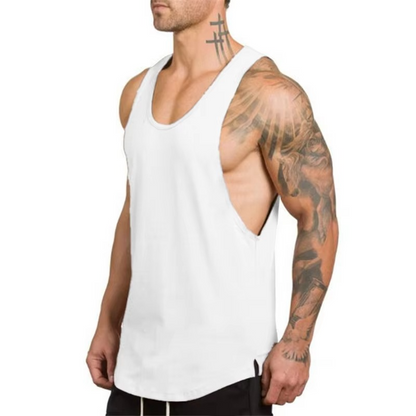 Men's Lightweight Athletic Sleeveless Gym Vest