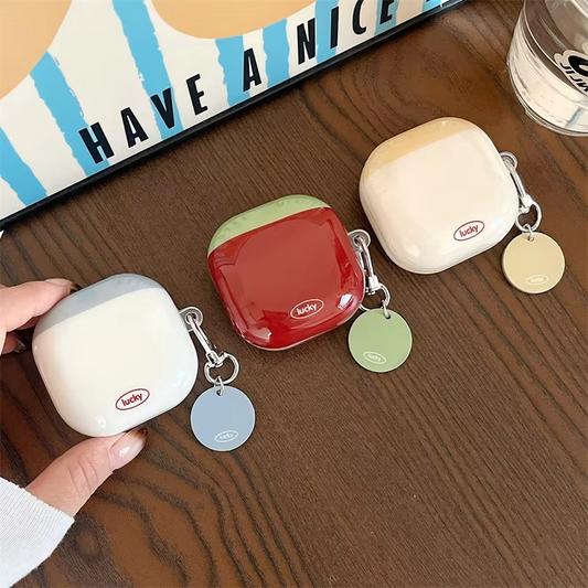 Durable Earbud Cover with Keyring for Bluetooth Earbuds - Hehif