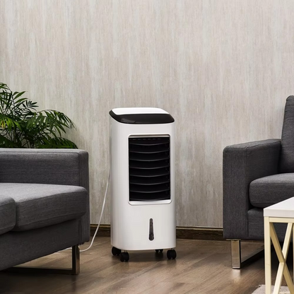 Compact 3-in-1 Air Conditioner Fan Humidifier with Remote