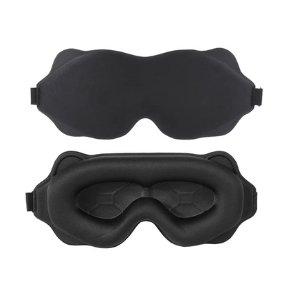 Contoured Blackout Sleep Mask for Better Rest