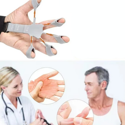 Compact Finger Exerciser with Adjustable Tension