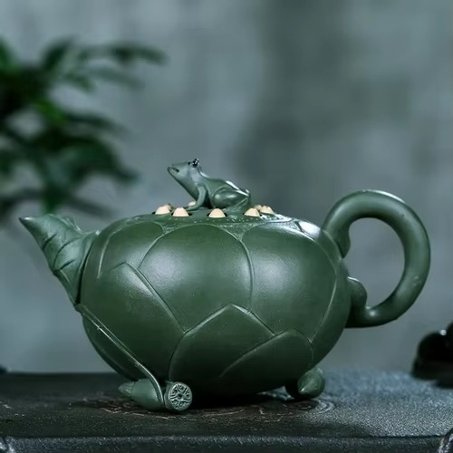 Authentic Chinese Purple Clay Teapot 14oz