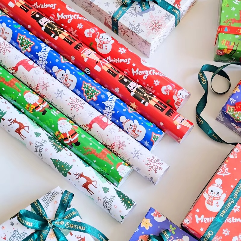 Luxury Holiday Gift Wrap and Packaging Kit - Hehif