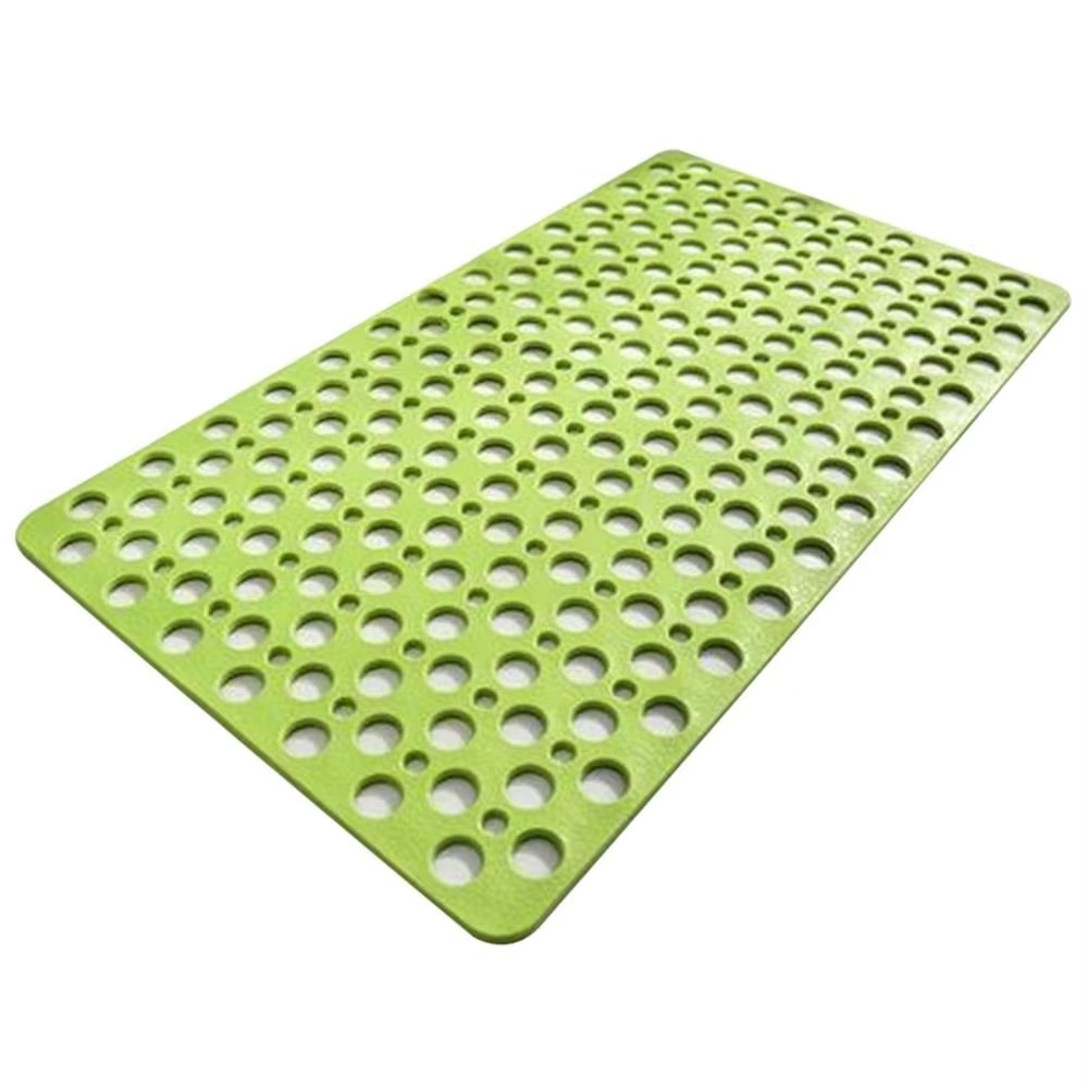 Soft Grip Non-Slip Shower Mat with Suction Cups, Mildew Resistant