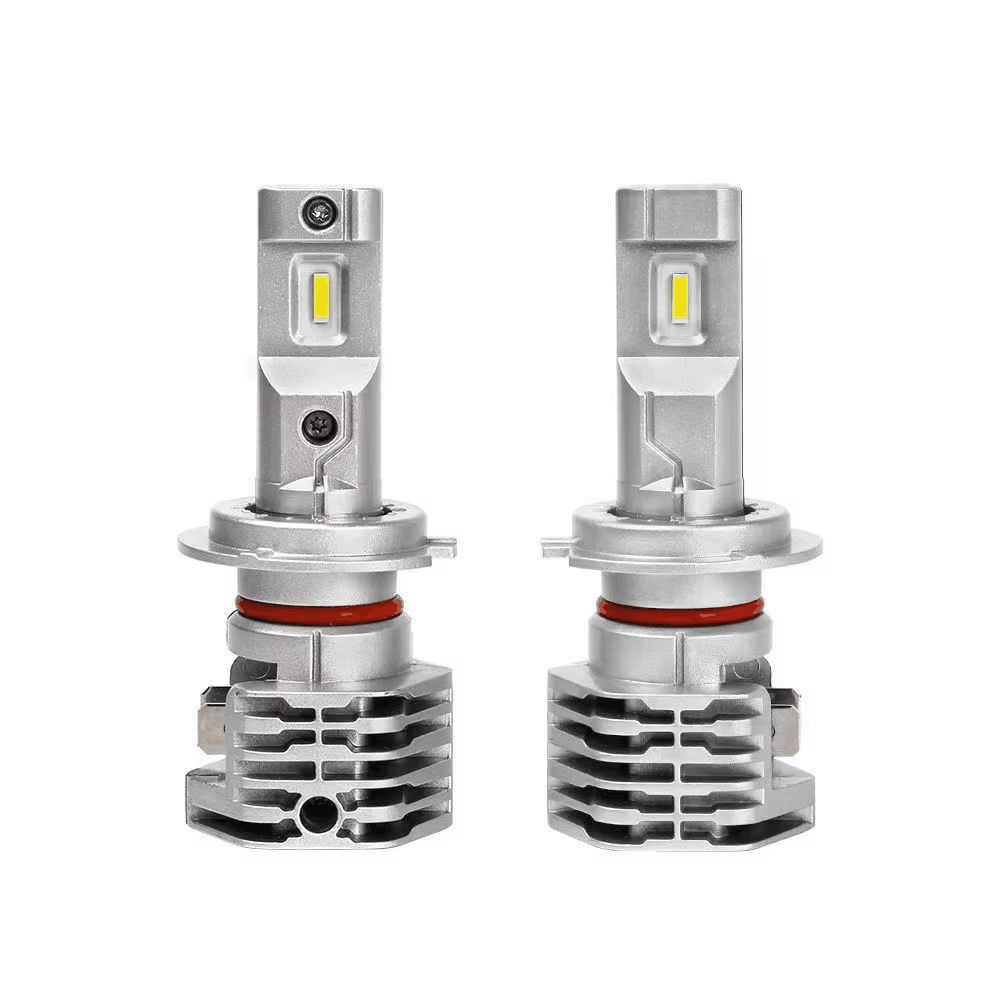 Bright 2-Pack LED Headlight Bulbs H4 H7 12V 24V - Hehif