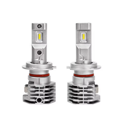 Bright 2-Pack LED Headlight Bulbs H4 H7 12V 24V