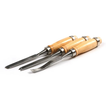 Precision 12pc Wood Carving Tool Kit for Craftsmen