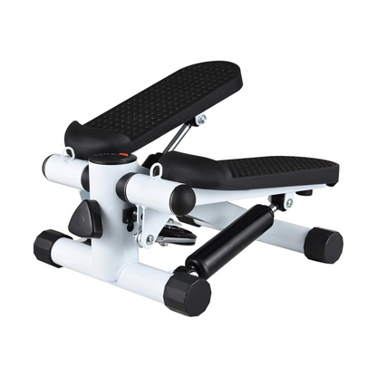 Compact Fitness Stepper with Bands and Digital Screen