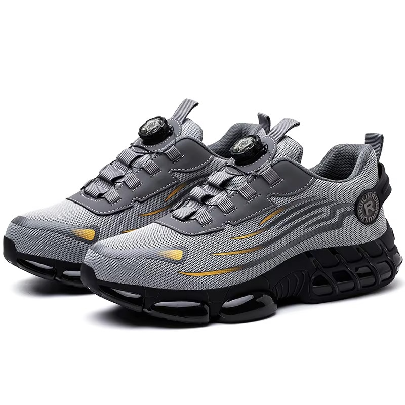 Comfortable Men's Work Shoes with Arch Support