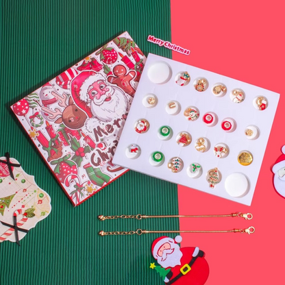 Fun Countdown Advent Calendar Jewelry Gift Set