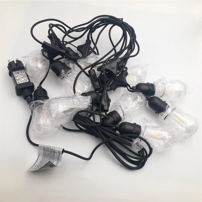 Outdoor Solar Powered Party String Lanterns