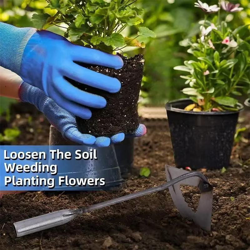 Durable Metal Garden Hoe