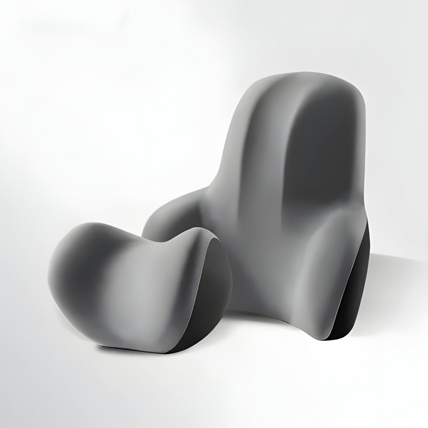 Contoured Car Seat Back Support Cushion