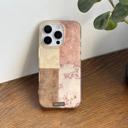 Floral Pink Blossom Pattern Phone Cover