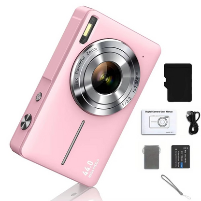Kids' HD Digital Camera 44MP with 16X Zoom