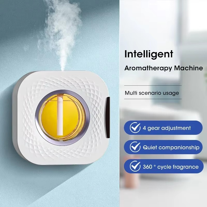 Compact Ultrasonic Aroma Essential Oil Diffuser for Home