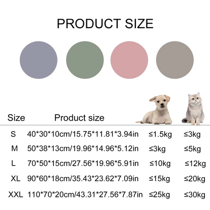 Comfy Pet Couch Bed with Soft Pillow for Pets