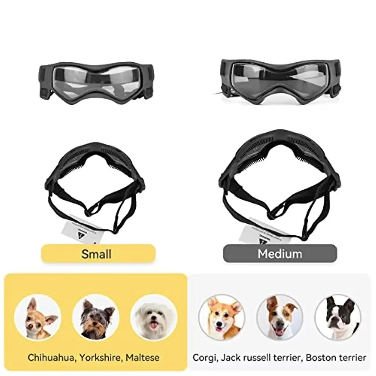 Pet Dog Shades with Adjustable Bands