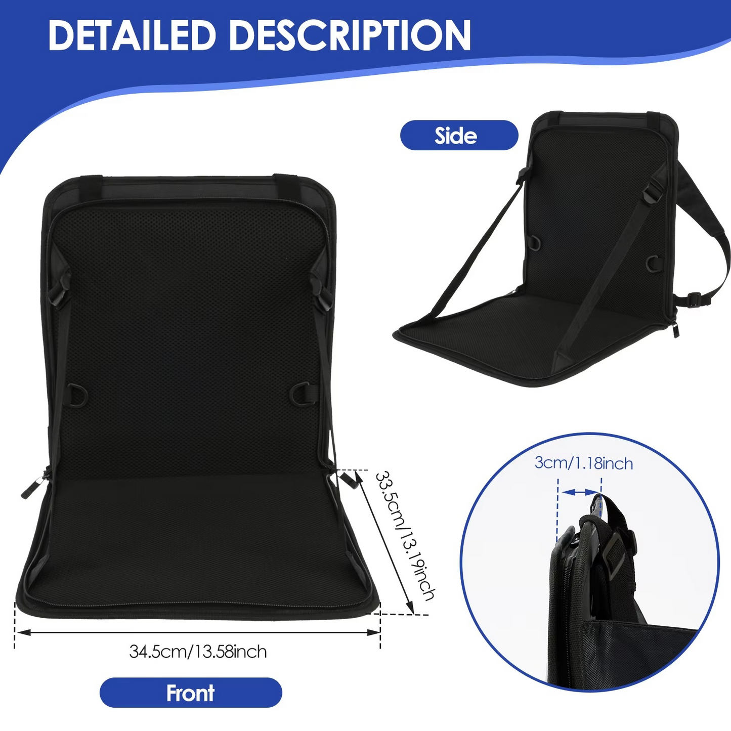 Compact Folding Stroller Seat for Toddlers