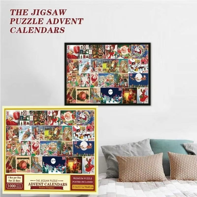 Fun Holiday Countdown Puzzle Advent Calendar