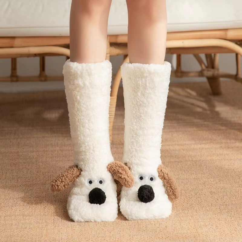 Soft Plush Coral Fleece Warm Women's Socks