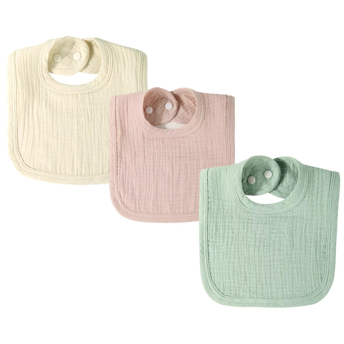 Gentle Cotton Baby Drool Bib