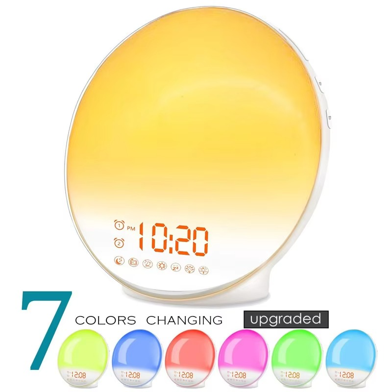 Smart LED Wake Up Clock with Radio and Nightlight