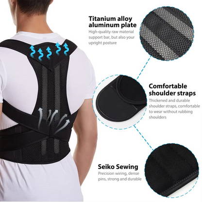 Comfortable Posture Corrector Back Support Brace