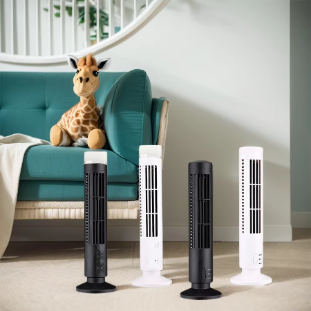 Portable Slim LED Fan Cooler - Hehif