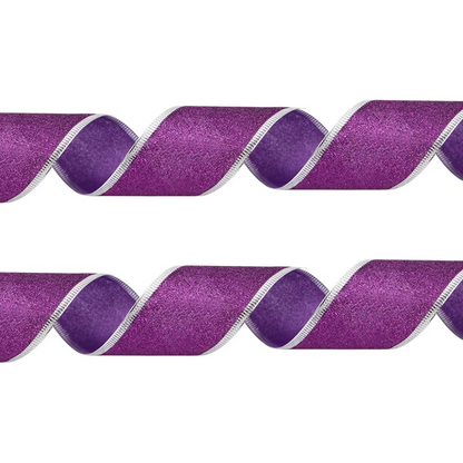Sparkly Festive Ribbon For Christmas Crafts And Decorations