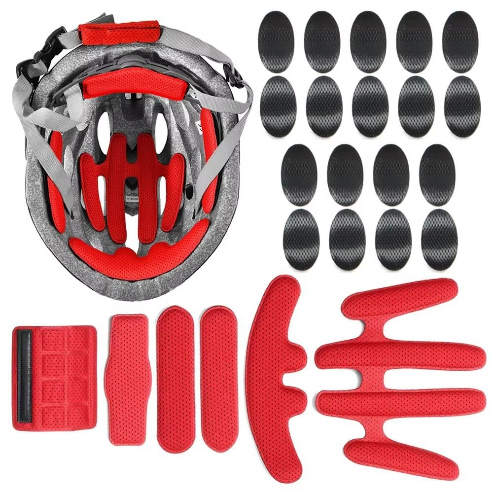 24PCS Helmet Pad Replacement Set for Bike and Motorcycle