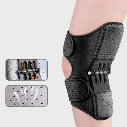 Flexible Knee Support Wrap with Enhanced Stability Springs