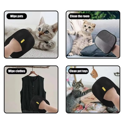 Pet Grooming Gloves for Dog and Cat Hair Removal