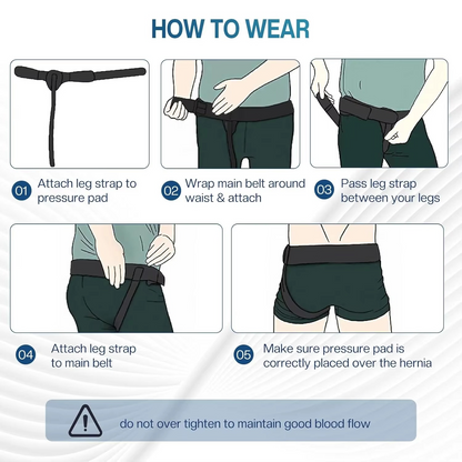 Comfortable Back Support Belt with Adjustable Compression